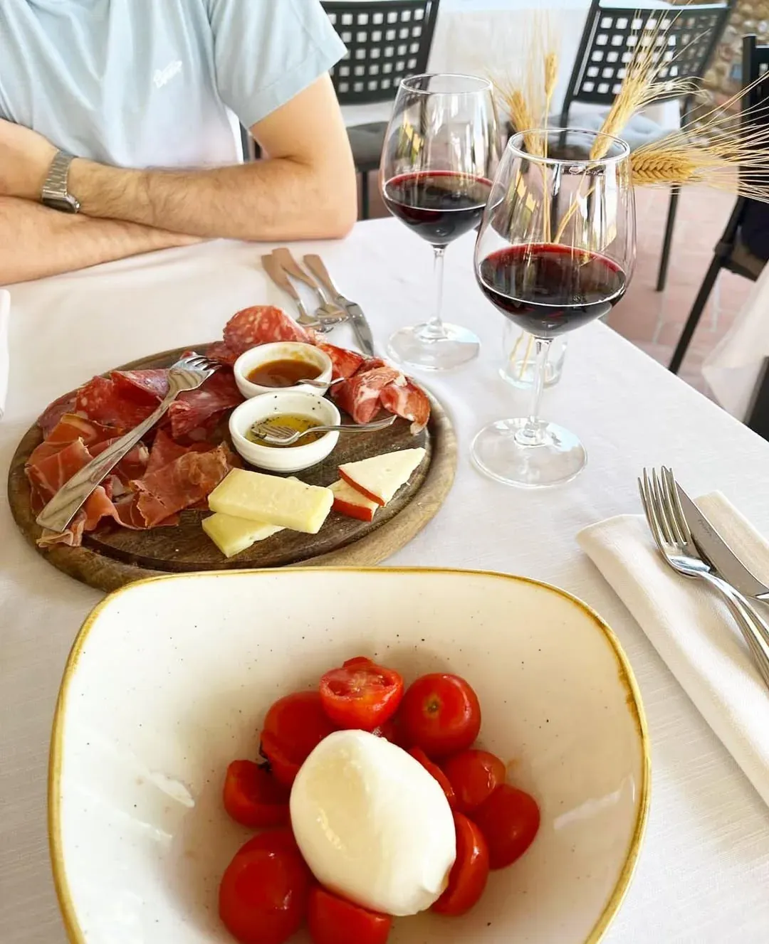 Plates of fresh handmade pasta served at a gluten-free cooking class in Florence