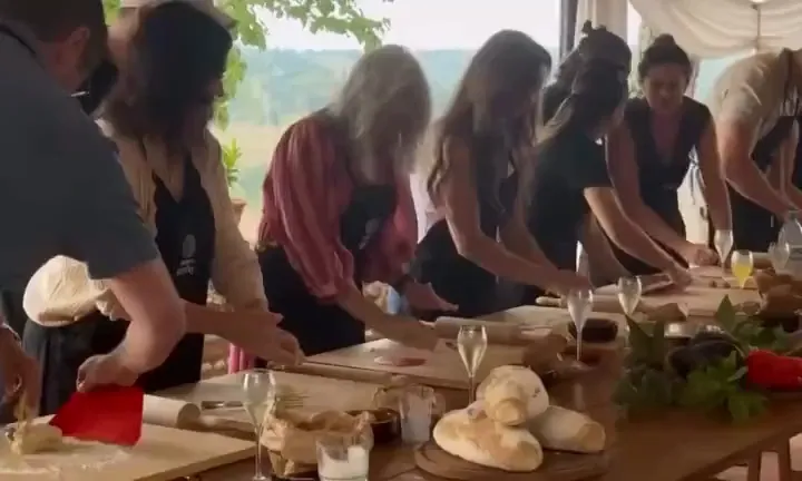 The Family Long-Table, private group pasta experience in Florence