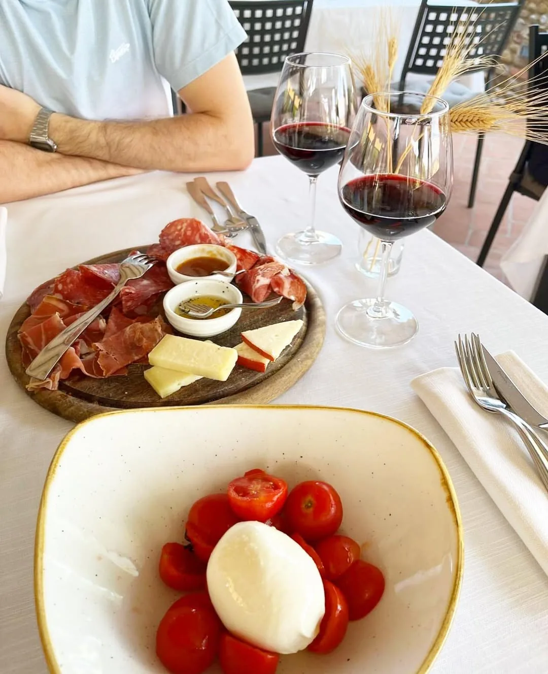 Plates of fresh handmade pasta served at a gluten-free cooking class in Florence